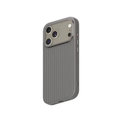 Smartix Ultraguard Silicone Magnetic Case for iPhone 17 Pro Max - Titanium Gray